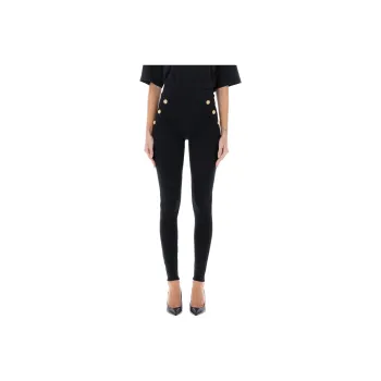 BALMAIN Button Detailed Leggings