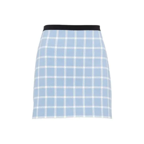 MIU MIU Casual Short Skirts Women's Blue