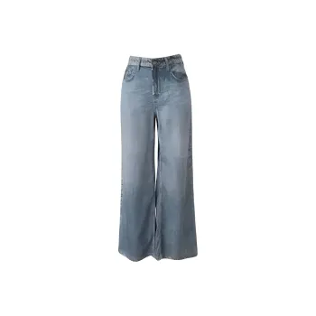 YALIDA Jeans Women's Vintage Blue