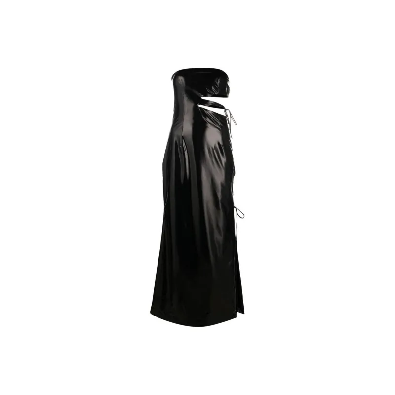 Rotate Strapless Cut-out Maxi-dress-0