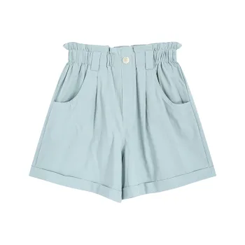 Garbege Casual Shorts Women's Turquoise
