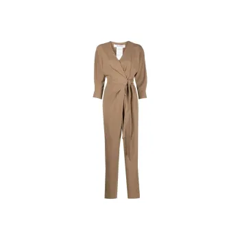 MaxMara Deep V Neck Jumpsuit
