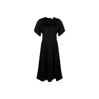 MICHAEL KORS Short Sleeved Dresses Women's Black