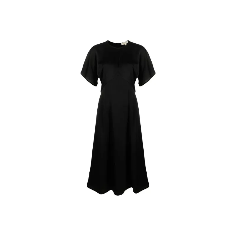 MICHAEL KORS Short Sleeved Dresses Women's Black-0