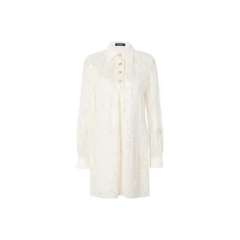 KARL LAGERFELD / Karl Lagerfeld Jeans Long-Sleeved Dresses Women's White