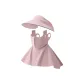 Cherry Pink[Neck Protection 3-in-1],[100% Ice Silk-Sun Protection Breathable]