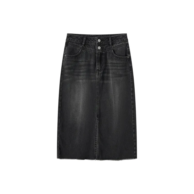 SEM/R Denim Long Skirts Women's-12