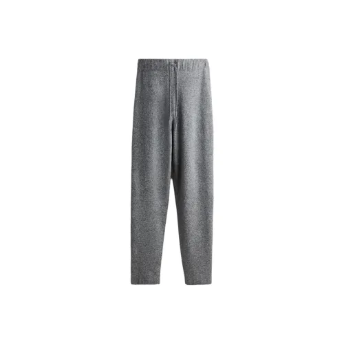 H&M Knitted Sports Pants Women's Gray