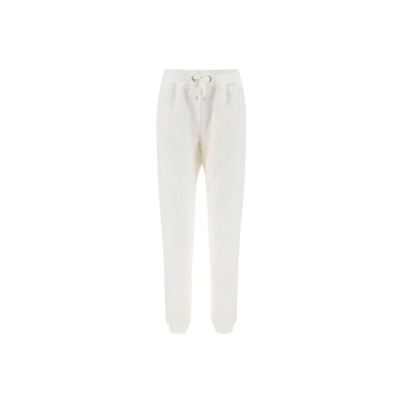 PARAJUMPERS Knitted Sweatpants Women's White-0