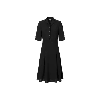 JZ Juzui Short Sleeved Dresses Women's Black