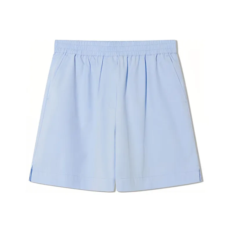 COVERINS Casual Shorts Women's Blue-0