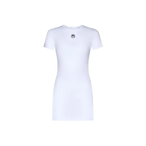 Rotate Floral Appliqué Mini Dress
