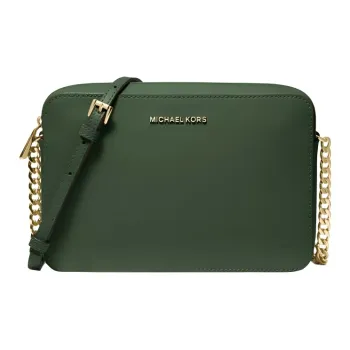 MICHAEL KORS Jet Set Leather Small Square Bag Shoulder Bag Crossbody Bag Large Size Women's Jasper