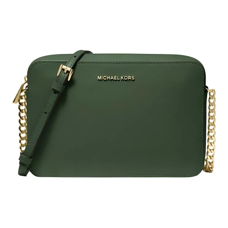 MICHAEL KORS Jet Set Leather Small Square Bag Shoulder Bag Crossbody Bag Large Size Women's Jasper-0