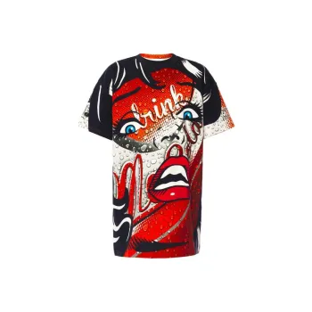 MOSCHINO Short Sleeved Dresses Women's Multicolor