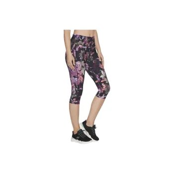 Skechers GOFLEX Ultraviolet Capri Leggings Women's Black Purple