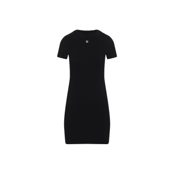 Givenchy 4G Plaque Short Sleeved Dress