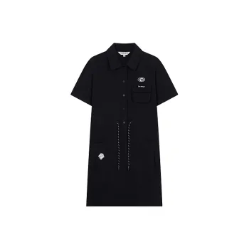 Teenie Weenie Short Sleeved Dress Women's Black