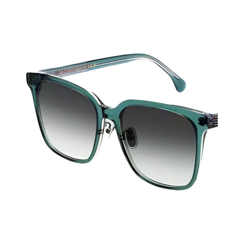 Paul Smith Plate Frame Square Sunglasses Unisex Blue-2
