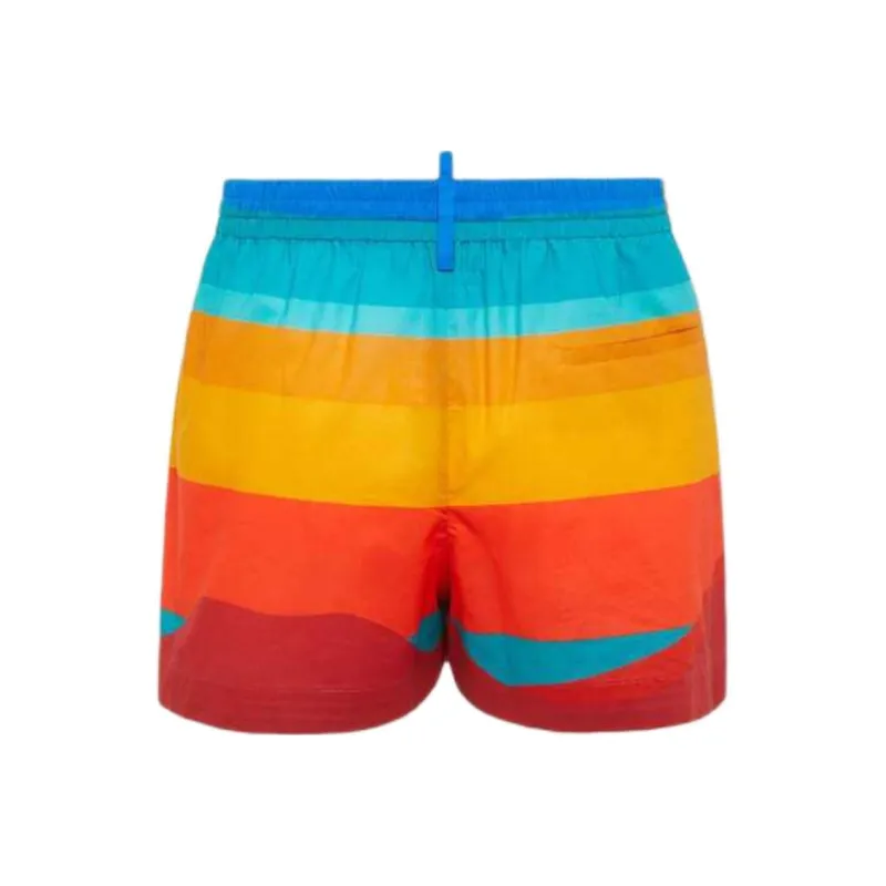 DSQUARED2 Summer Lovers Sunset Shorts-1