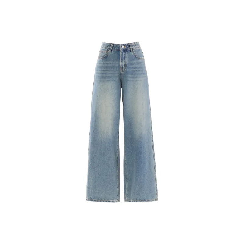 Wen Shan Jeans Women's Nostalgic Blue-3