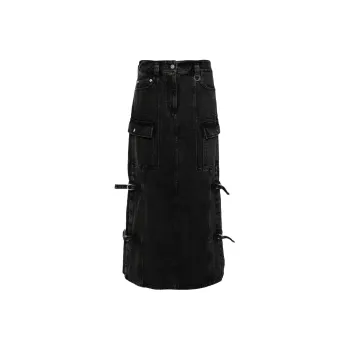 3.1 Phillip Lim Denim Cargo Skirt