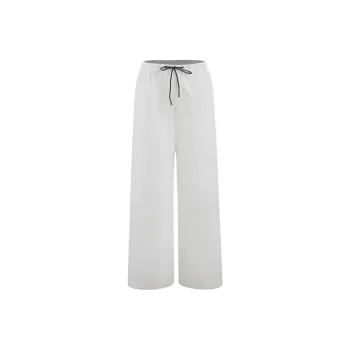 URBAN REVIVO Casual Pants Women's Raw White