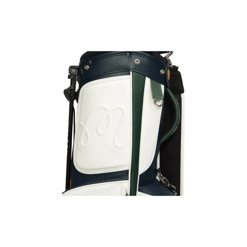 Malbon Golf Polyurethane Storage Bag Unisex White-12