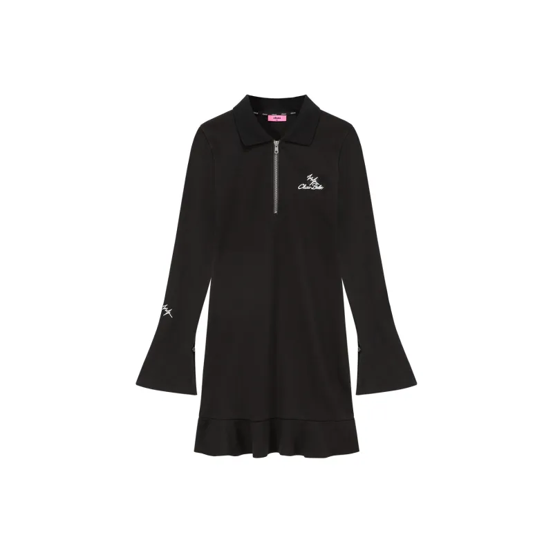 CHUU Long Sleeved Dresses Women's Black-0