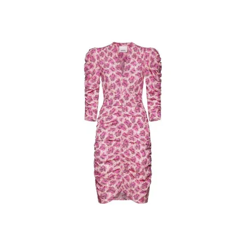 ISABEL MARANT Solena Flocked logo Hoosie