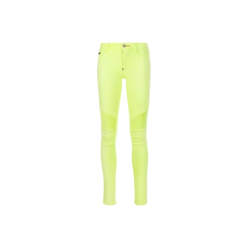 PHILIPP PLEIN Acid wash Skinny Jeggings-0