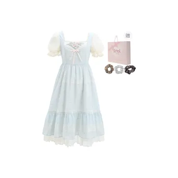 SNBL Short Sleeved Dress Women's Blue