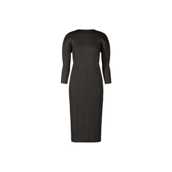 PLEATS PLEASE ISSEY MIYAKE FW24 Long-Sleeved Dresses Women's Black