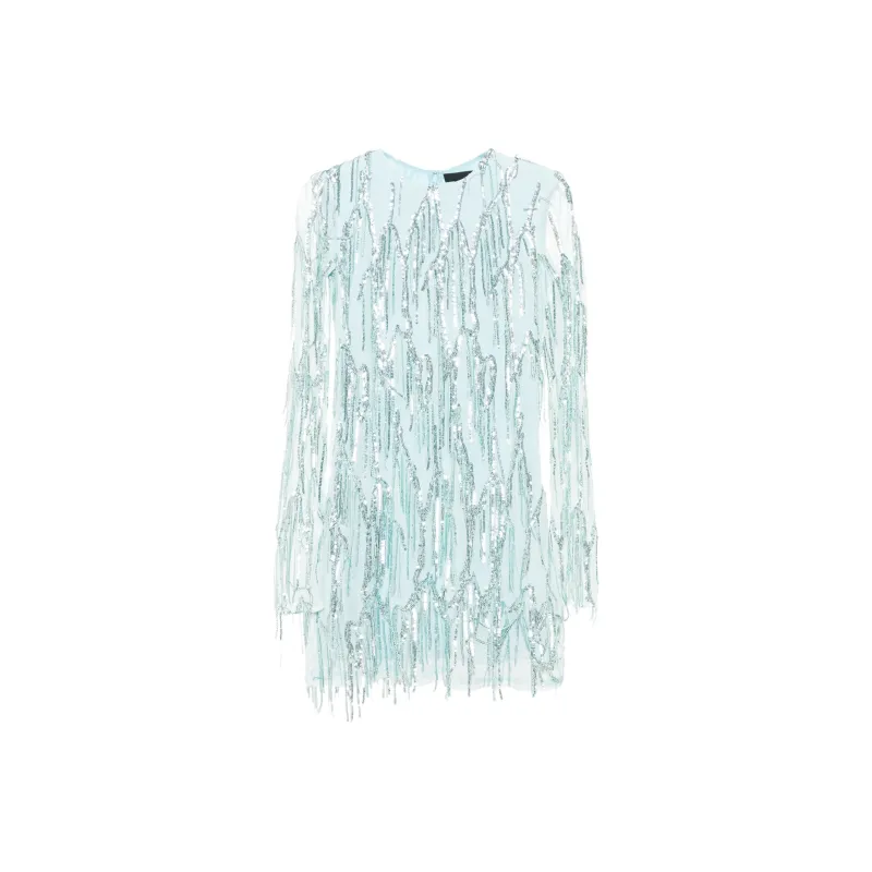 Rotate Sequin-Embellished Mini Dress-0