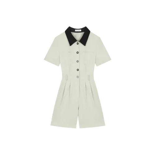 VEGA CHANG Jumpsuit Women's Bamboo Green