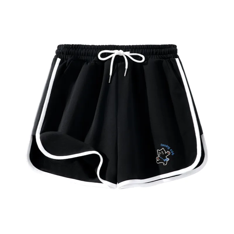 Cotton Casual Shorts Women's-6