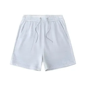 CHAOJIANTA Casual Shorts Women's Gray Heather Gray
