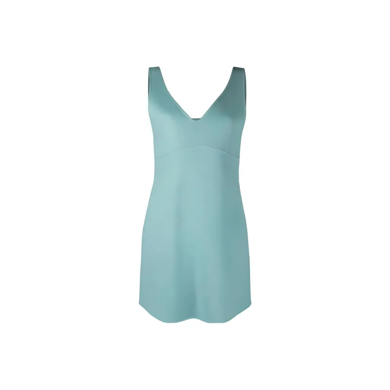 PAROSH Slip Dresses Women's Blue-0