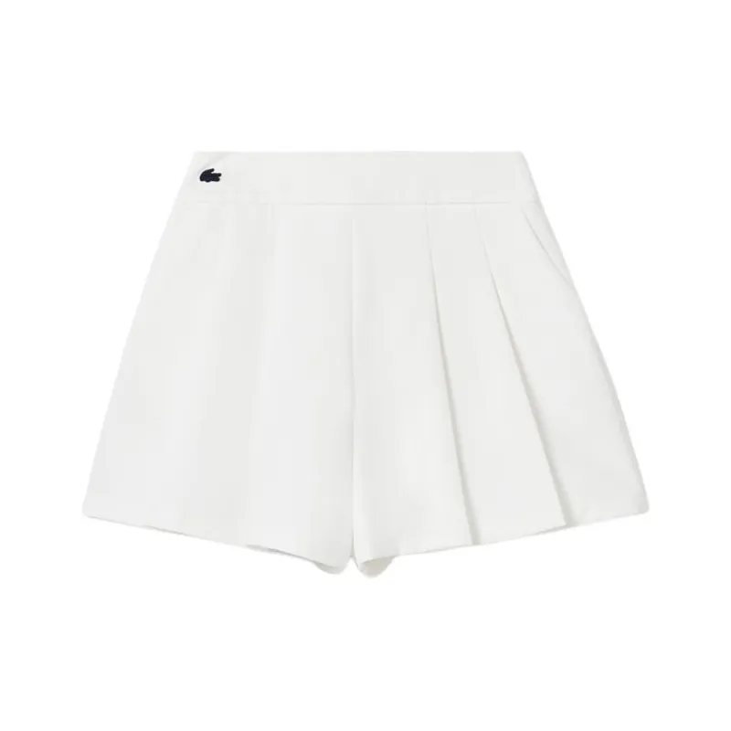 LACOSTE Casual Shorts Women's Ecru-0