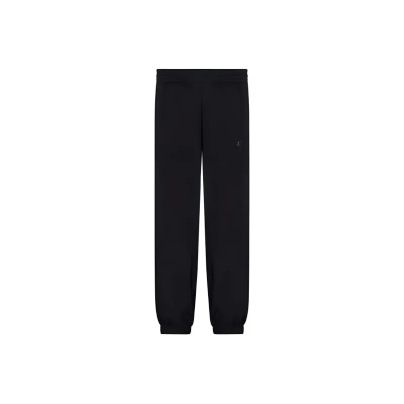 QIAODAN Knitted Sweatpants Women's Black-0