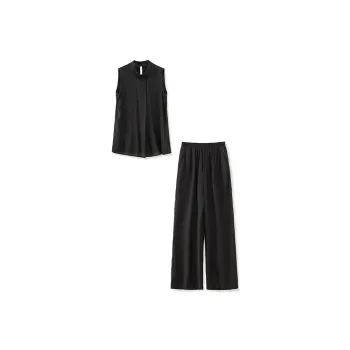 CHARM PICK Casual Suit Women's Black