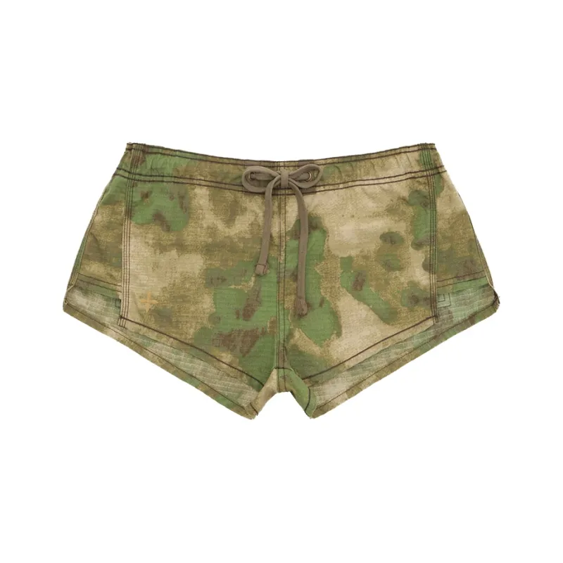 SMFK Casual Shorts Women's Thermal Camouflage-0