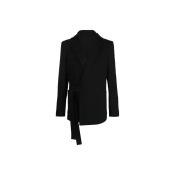 BALMAIN Tie fastening Hooded Jacket