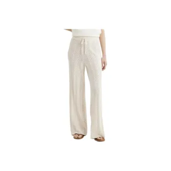 HOLZWEILER Knitted Sweatpants Women's White
