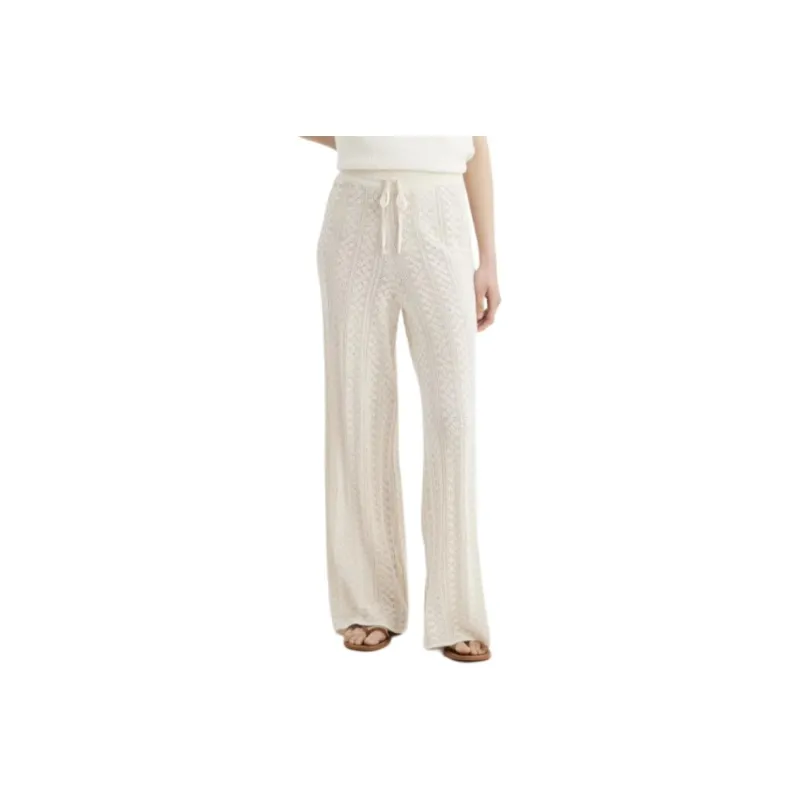 HOLZWEILER Knitted Sweatpants Women's White-0