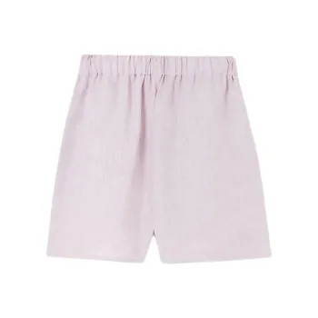 Loro Piana SS25 Angelo Casual Shorts Women's Slate Light Purple