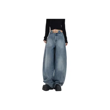 LIGEMAN Jeans Women's Blue