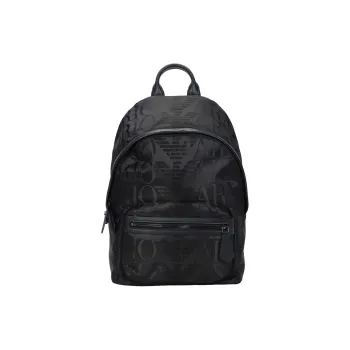 EMPORIO ARMANI Polyester Backpack Men's Black