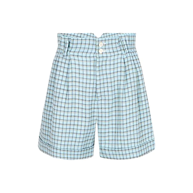 DEGAIA Casual Shorts Women's Green-0