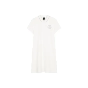 Skechers Short Sleeved Dresses Women's Marshmallow White